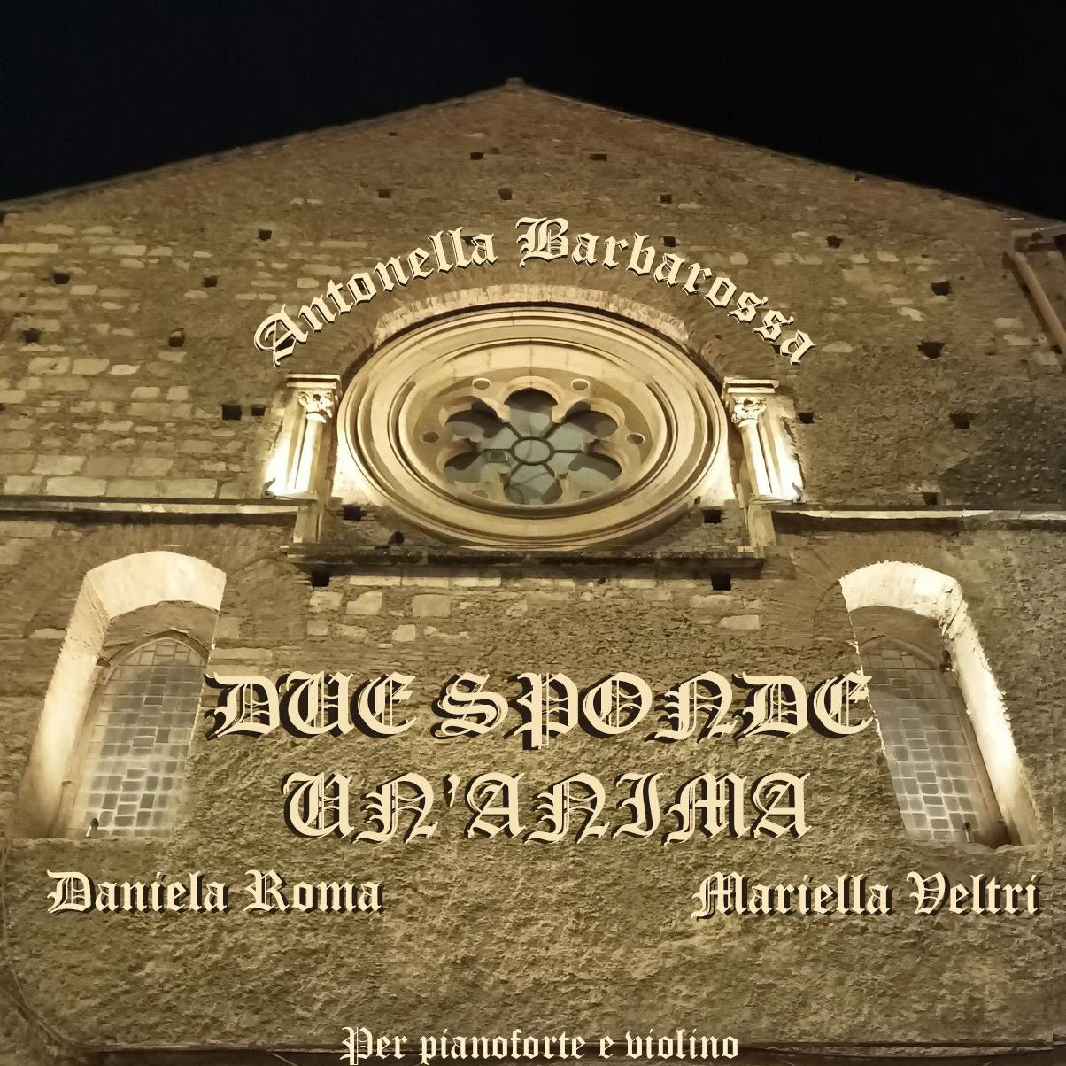 Copertina di Due sponde un'anima