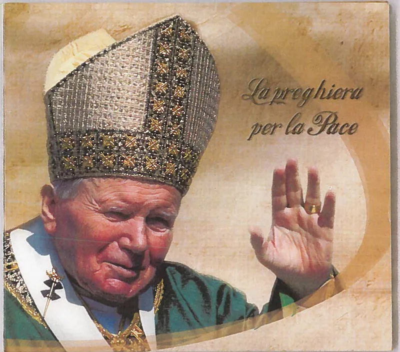 Fronte: La preghiera per la Pace – Giovanni Paolo II