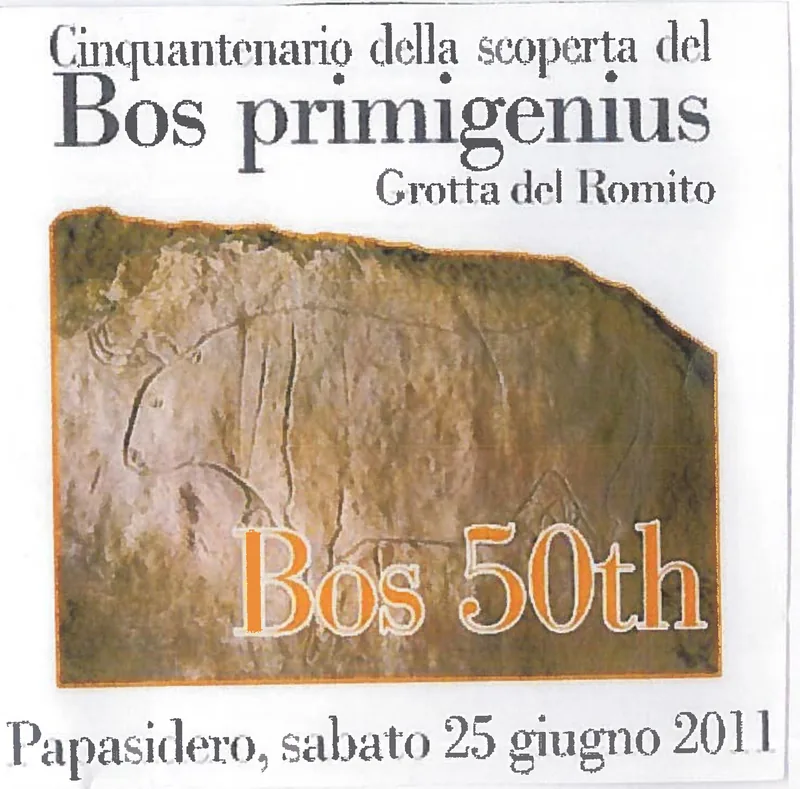 Fronte: Bos 50th – Cinquantenario Bos primigenius