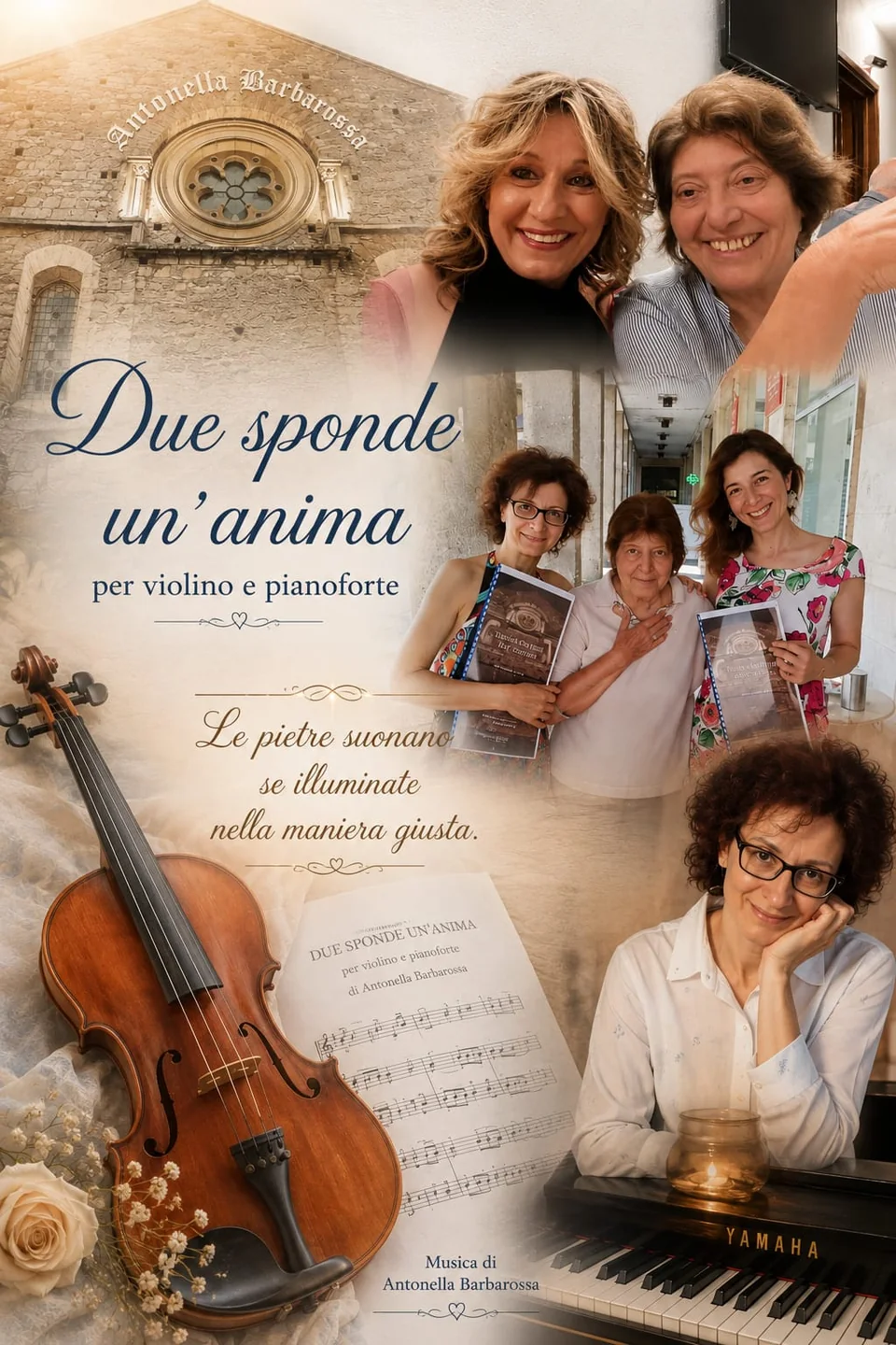 Tavola Due sponde un’anima per violino e pianoforte